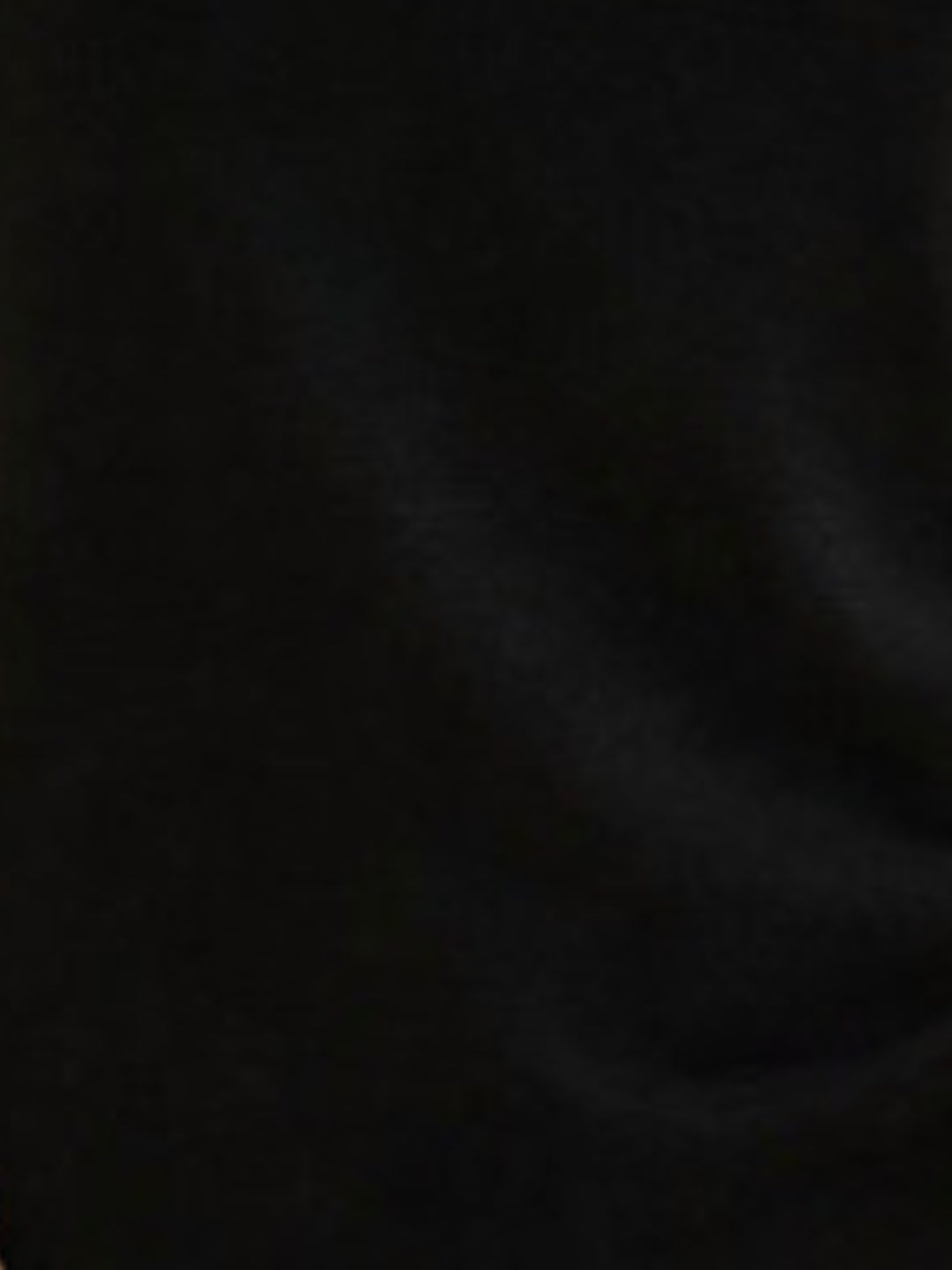 Women Cotton Ribbed Scoop Neck Half Sleeve Top Black